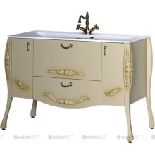 Тумба олива 127,6 см Aquanet Виктория 00182567