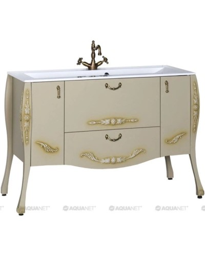 Тумба олива 127,6 см Aquanet Виктория 00182567