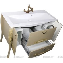 Тумба олива 127,6 см Aquanet Виктория 00182567