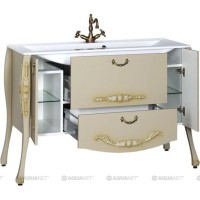 Тумба олива 127,6 см Aquanet Виктория 00182567