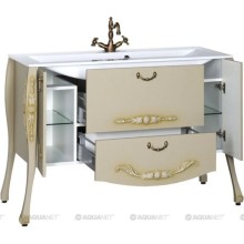 Тумба олива 127,6 см Aquanet Виктория 00182567