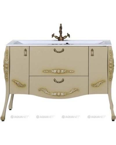 Тумба олива 127,6 см Aquanet Виктория 00182567