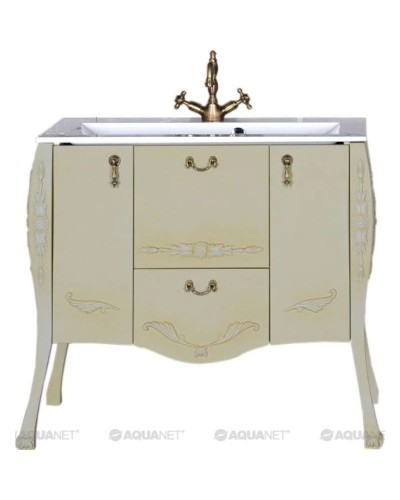 Тумба олива 97,6 см Aquanet Виктория 00182566