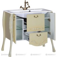 Тумба олива 97,6 см Aquanet Виктория 00182566