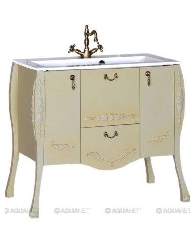 Тумба олива 97,6 см Aquanet Виктория 00182566