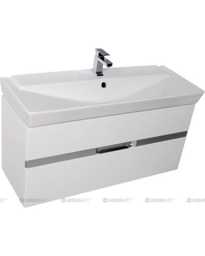 Тумба белый 117,7 см Aquanet Виго 00183404