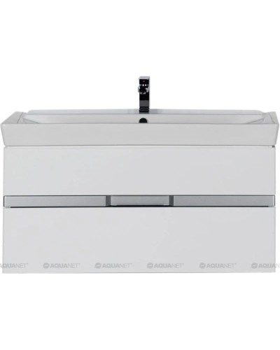Тумба белый 117,7 см Aquanet Виго 00183404