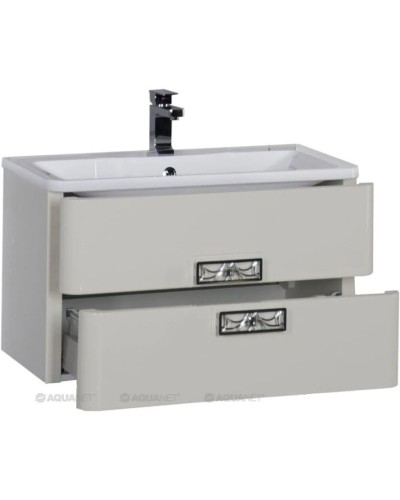 Тумба слоновая кость 79 см Aquanet Паллада 00175310