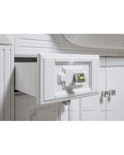 Тумба белый 122 см Aquanet Фредерика 00182009