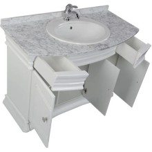 Тумба белый 110 см Aquanet Греция 00171545