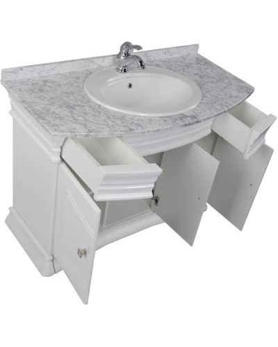 Тумба белый 110 см Aquanet Греция 00171545