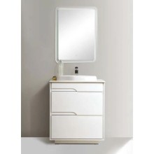 Тумба белый глянец 60 см BelBagno Gino GINO-600-2C-PIA-BL