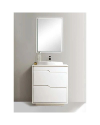 Тумба белый глянец 60 см BelBagno Gino GINO-600-2C-PIA-BL