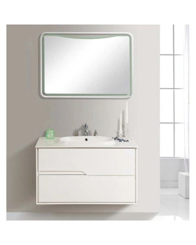 Тумба белый глянец 100 см BelBagno Gino GINO-1000-2C-SO-BL