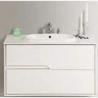 Тумба белый глянец 100 см BelBagno Gino GINO-1000-2C-SO-BL