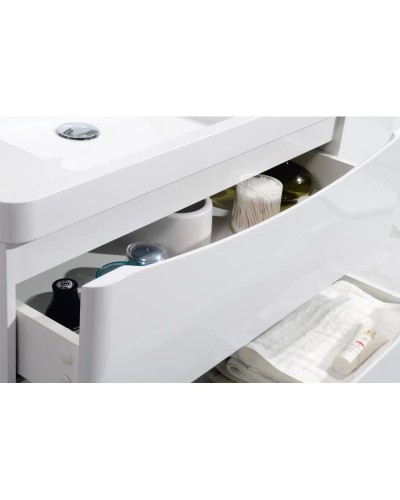 Тумба белый глянец 80 см BelBagno Ancona-N ANCONA-N-800-2C-SO-BL