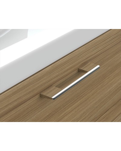 Тумба под раковину Cersanit Lara 70 64136 (63415) подвесная Орех