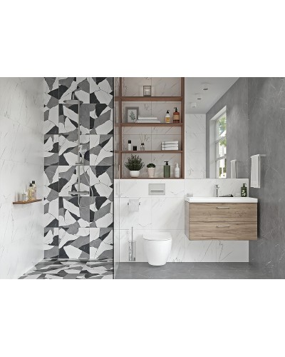 Тумба под раковину Cersanit Lara 70 64136 (63415) подвесная Орех