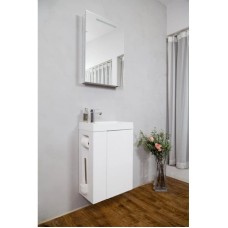 Тумба белый глянец 50 см BelBagno Capella BB500BHLC/BL/LEFT