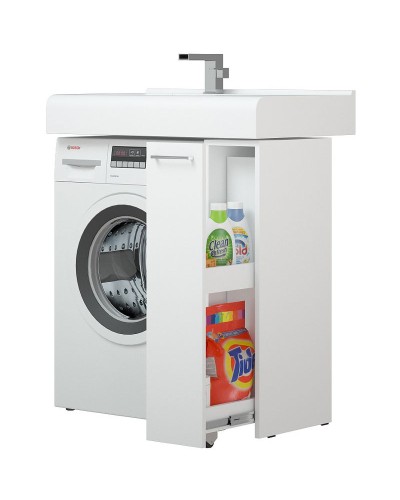 Тумба под раковину Corozo Лео 80 SD-00000782 Белая