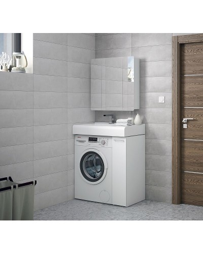 Тумба под раковину Corozo Лео 80 SD-00000782 Белая