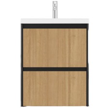 Тумба под раковину Velvex Klaufs 70 tpKLA.70.2Y-617.217 подвесная Чёрная матовая шатанэ