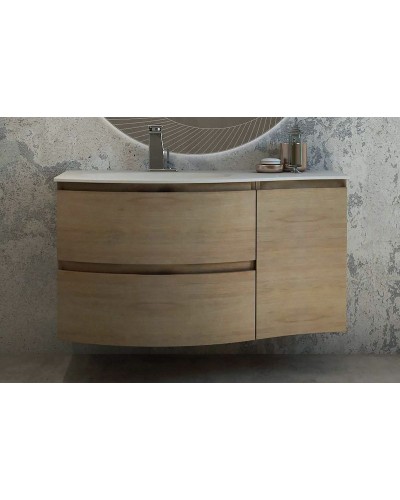 Тумба под раковину Cezares Vague 69 54834 подвесная Rovere tabacco