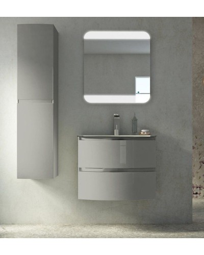 Тумба под раковину Cezares Vague 69 54854 подвесная Grigio lucido