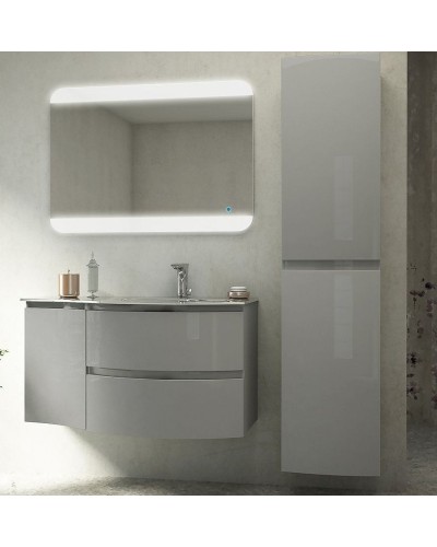 Тумба под раковину Cezares Vague 69 54854 подвесная Grigio lucido