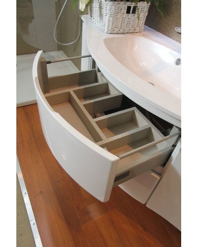 Тумба под раковину Cezares Vague 69 44221 подвесная Antracite