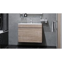 Тумба под раковину Velvex Pulsus 70 tpPUL.70-25 подвесная Дуб сонома