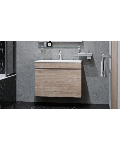 Тумба под раковину Velvex Pulsus 70 tpPUL.70-25 подвесная Дуб сонома