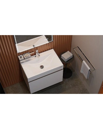 Тумба под раковину Velvex Pulsus 70 tpPUL.70-21 подвесная Белая