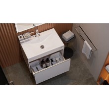 Тумба под раковину Velvex Pulsus 70 tpPUL.70-21 подвесная Белая