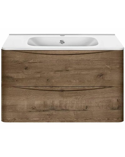 Тумба под раковину Vincea Paola 80 VMC-2P800VO подвесная V.Oak