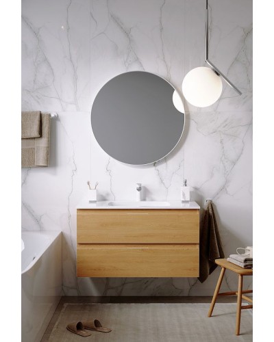 Тумба под раковину Aqwella Accent 100 ACC0110DZ подвесная Дуб золотой