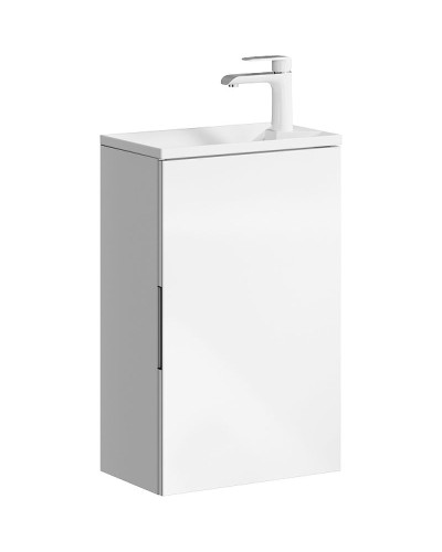 Тумба под раковину Aqwella Accent 40 ACC0104W подвесная Белая