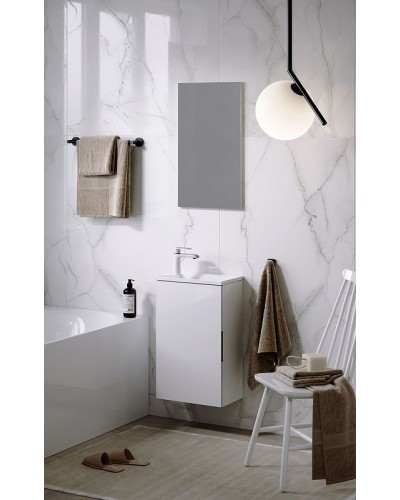 Тумба под раковину Aqwella Accent 40 ACC0104W подвесная Белая