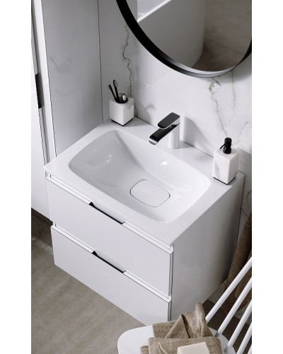 Тумба под раковину Aqwella Accent 60 ACC0106DZ подвесная Дуб золотой