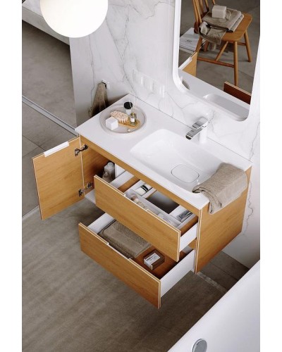 Тумба под раковину Aqwella Accent 90 R ACC0109RW подвесная Белая