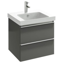 Тумба серый антрацит глянец 57 см Jacob Delafon Odeon Up EB878-442