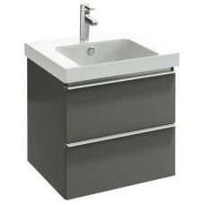 Тумба серый антрацит глянец 57 см Jacob Delafon Odeon Up EB878-442