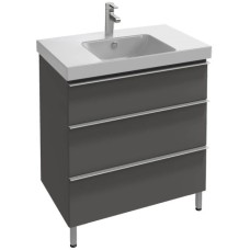 Тумба серый антрацит глянец 77 см Jacob Delafon Odeon Up EB993-442