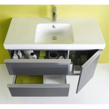 Тумба серый антрацит глянец 102 см Jacob Delafon Odeon Up EB891-442