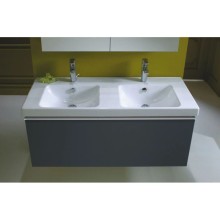 Тумба серый антрацит глянец 117 см Jacob Delafon Odeon Up EB887-442