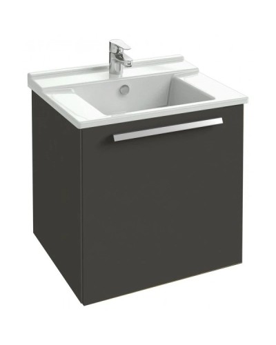 Тумба серый антрацит 57 см Jacob Delafon Struktura EB1383-N14