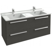 Тумба серый антрацит 117 см Jacob Delafon Struktura EB1279-N14