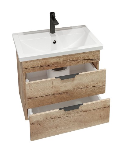 Тумба под раковину Grossman Форта 60 106005 подвесная Дуб галифакс