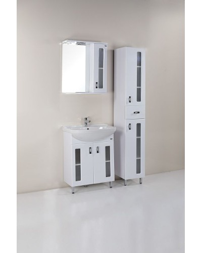 Тумба под раковину Onika Кристалл 60.18 106123 Белая