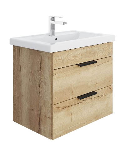 Тумба под раковину Onika Легран 60.13 106117 подвесная Дуб галифакс
